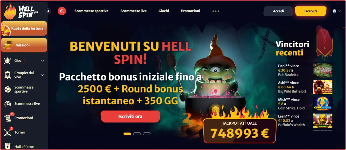 HellSpin Casinò online HellSpin Casinò online